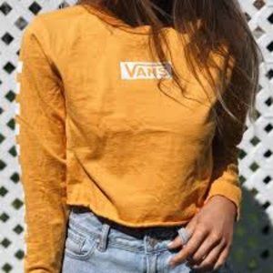 Vans Long Sleeve Crop Top